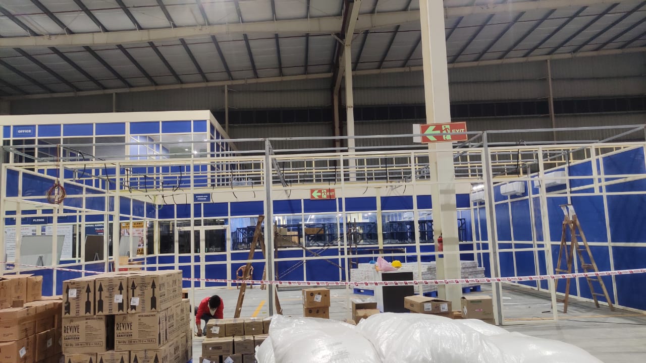 Warehouse rack dismantling and relocation services in India